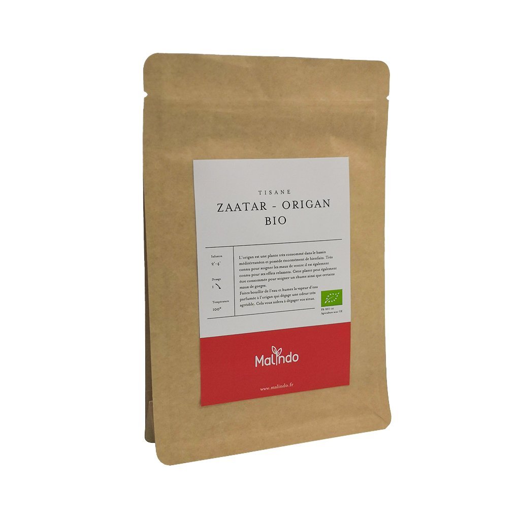 Infusion Tisane Origan BIO origine France Malindo