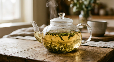 Malindo - Théière fumante thé vert Sencha