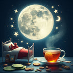 Nuit paisible avec un verre de thé bio au citron