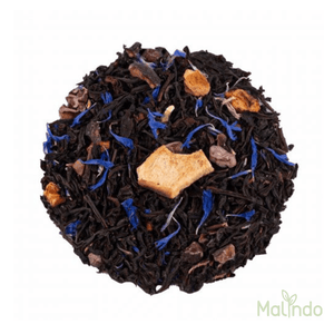 Thé Noir Thé noir  Pomme Poire Brownie Naturel Malindo