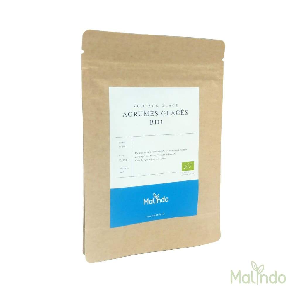 Thé glacé Rooibos Agrumes Glacés Bio Malindo
