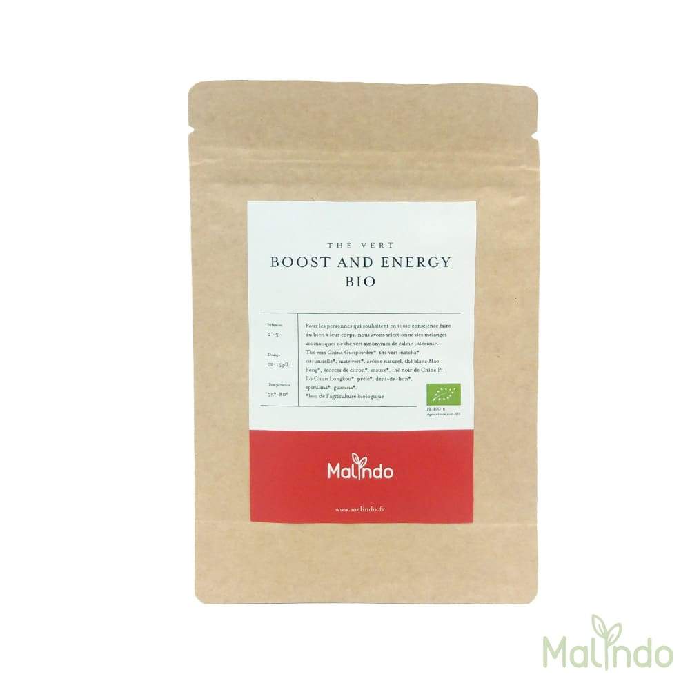 Thé Vert Thé vert Boost and energy Bio Malindo