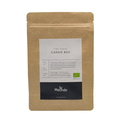 Thé Noir Thé noir Cassis Bio Malindo