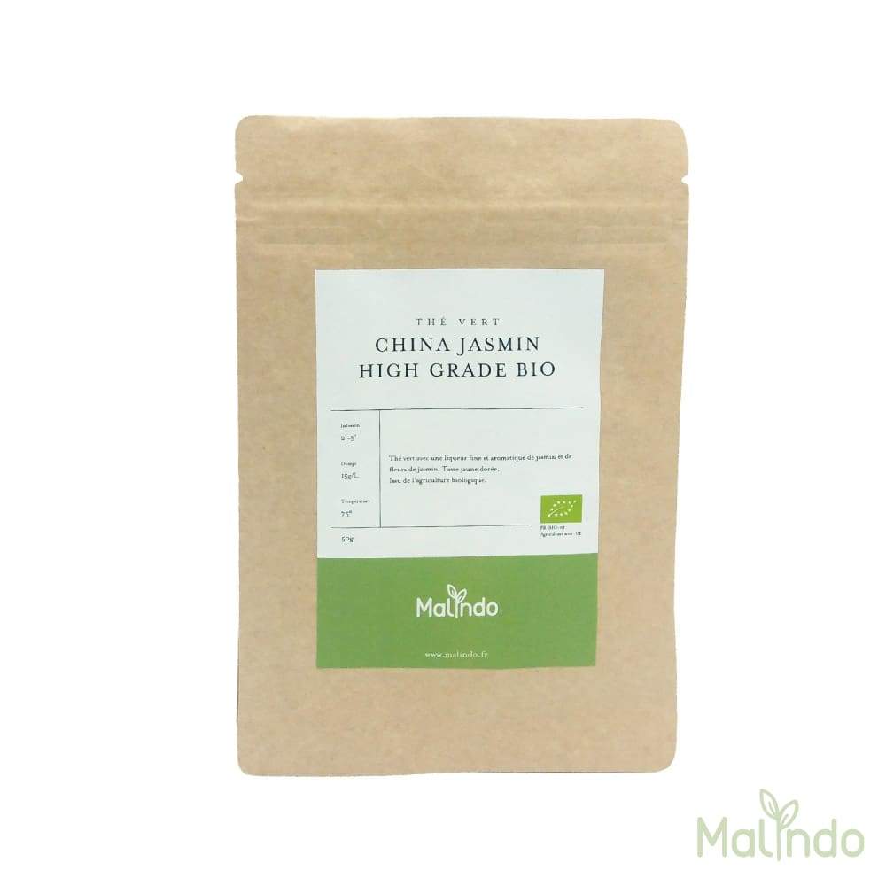 Thé Vert Thé vert China Jasmin High Grade Bio Malindo