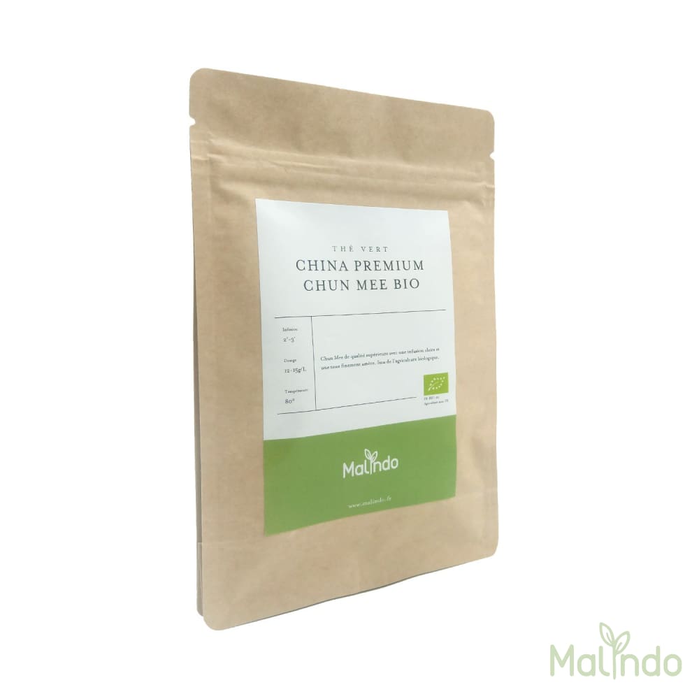 Thé Vert Thé vert China Premium Chun Mee Bio Malindo
