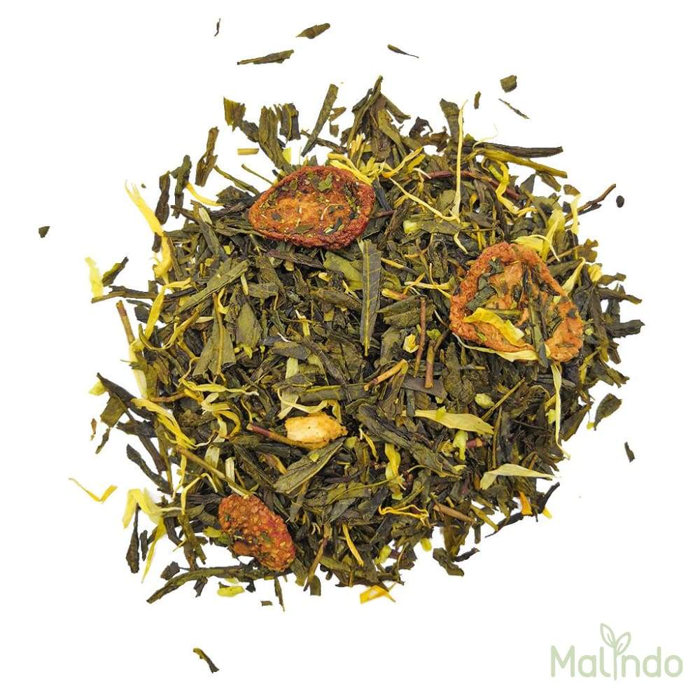 Thé glacé Thé vert Fraise Colada Naturel Malindo