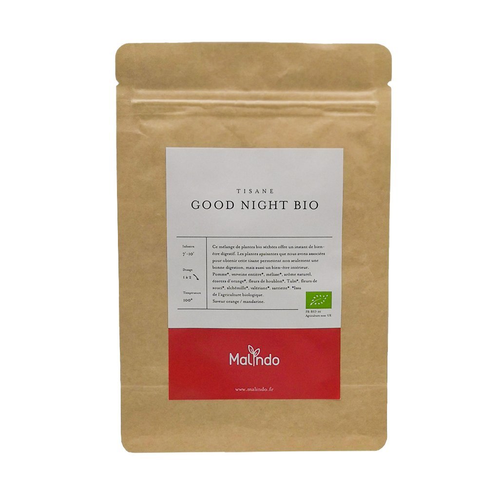 Infusion Tisane Good Night Bio Malindo