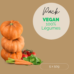 Tisanes de Légumes Pack Vegan 100% Légumes - 5x50g - Malindo