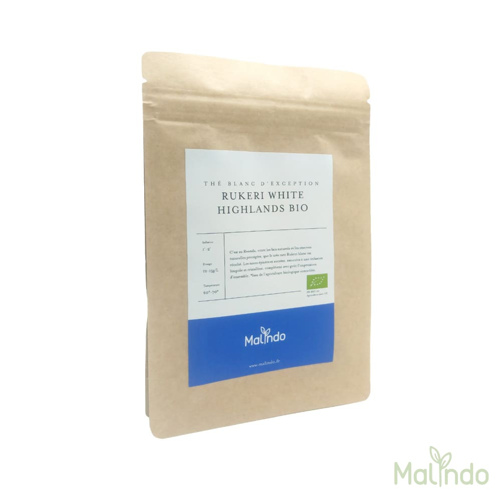 Thé Blanc Rukeri White Highlands Bio Malindo