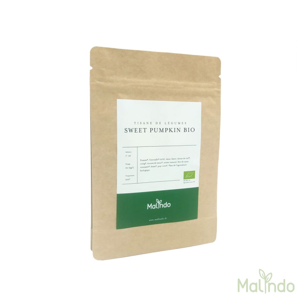 Infusion Sweet Pumpkin - Infusion Choco Pomme Citrouille Bio Malindo