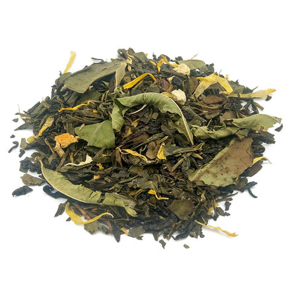 Thé Vert Thé vert Mandarine Verveine Bio Malindo