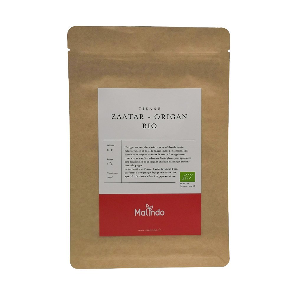 Infusion Tisane Origan BIO origine France Malindo
