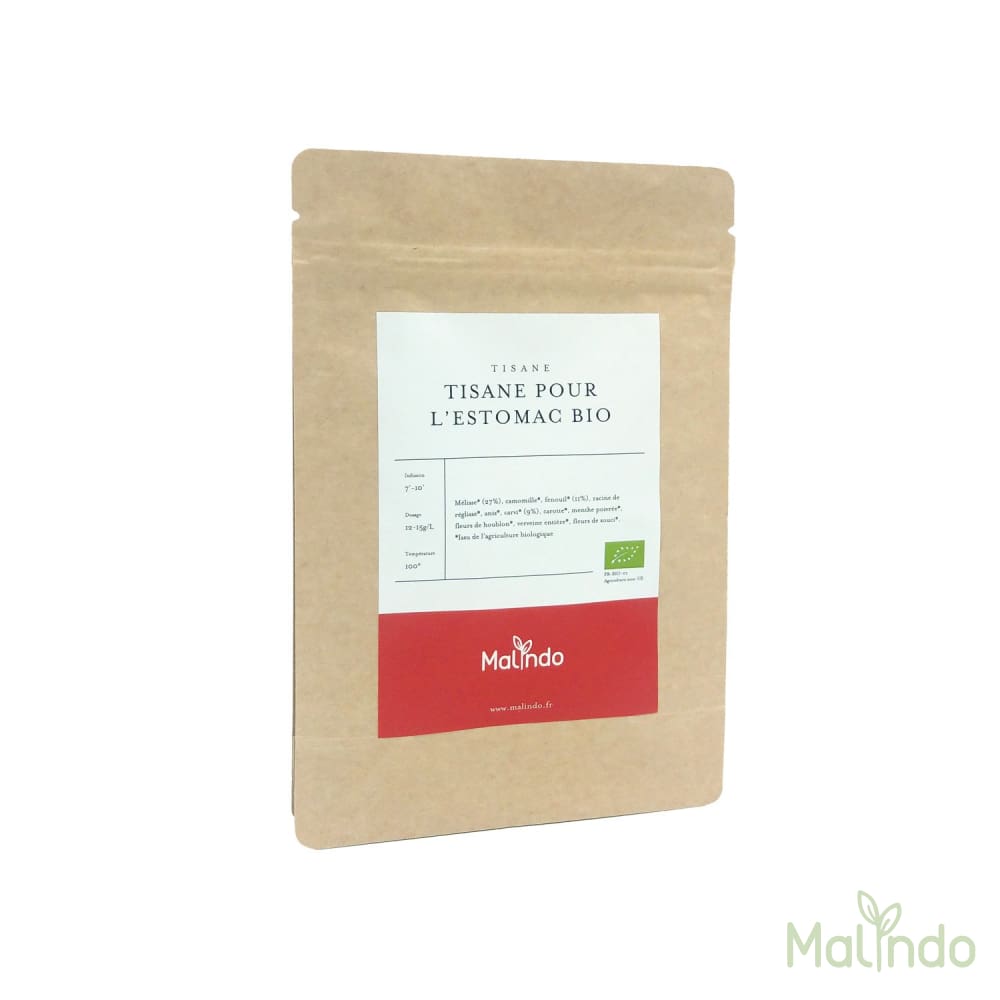 Infusion Tisane pour l'estomac Bio Malindo